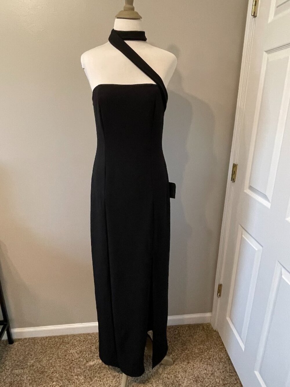Lulu's Seraphina Column Maxi Evening Dress, Size M